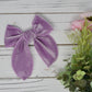 Rainbow Velvet Large Remi Bows