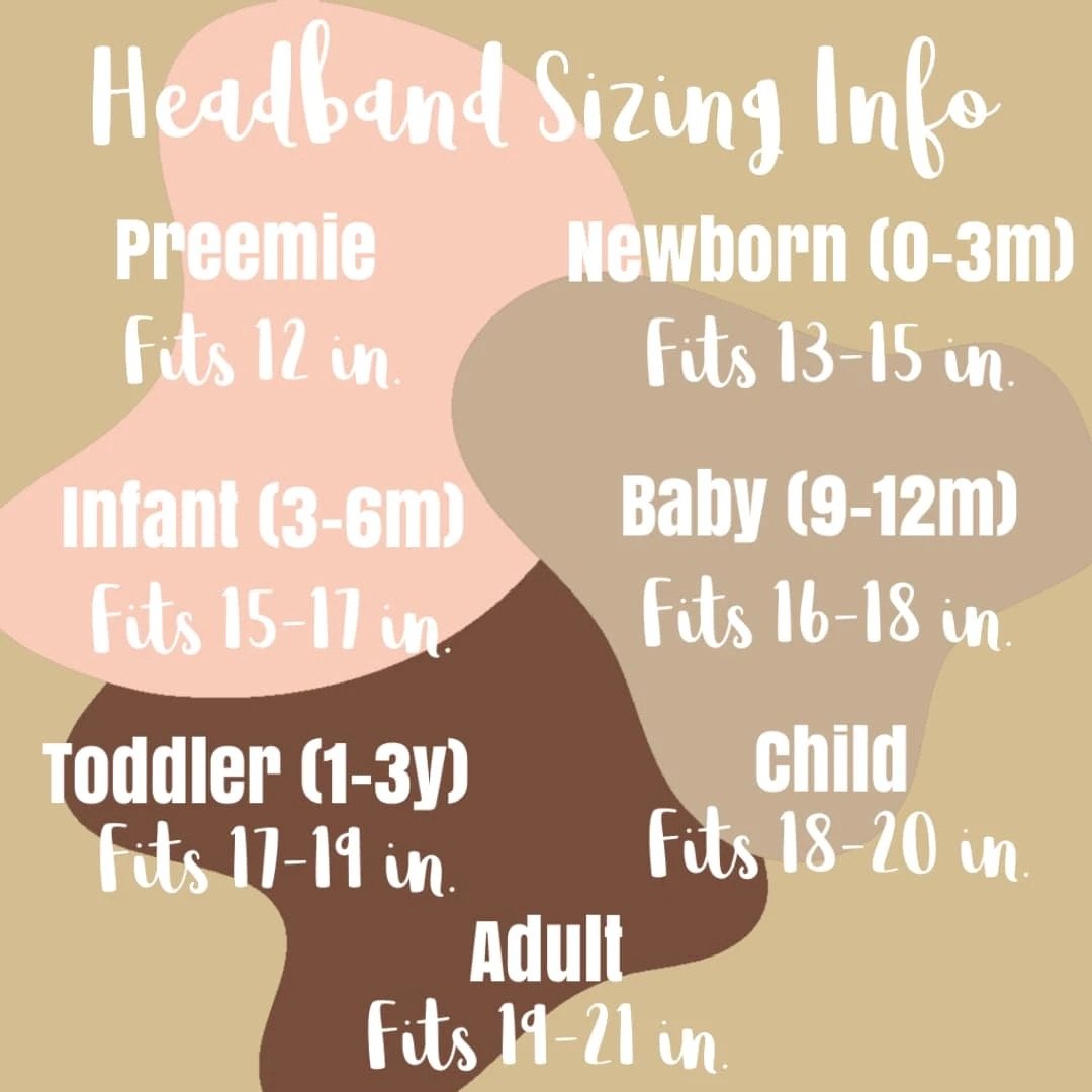 Solid Tie-On Headbands (Toddler Size Only)
