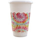 Tie Dye Scalloped Cup Sleeve