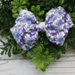 Moody Blue Vintage Floral Jayme Bow