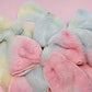 Pastel Rainbow Fur XL Remi Bow (ALLIGATOR CLIP ONLY)