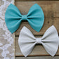 Winter Wonderland Diamond Dust Glittered Baby Kate Bow
