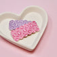 Leopard Love Scalloped Snap Clip Set