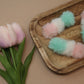 Pastel Pom Pom Clips