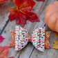 *SLIGHTLY FLAWED* Sweeter Than Pumpkin Pie Medium Ellie Bow