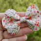 Woodgrain Floral Medium Maggie Bow