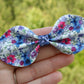 Sapphire Hibiscus Jade Bow