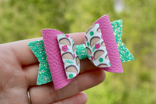 Taco Bout Cute Medium Ellie Bow