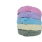 Pastels Rib Knit Top Knot Headbands