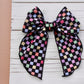 Rainbow Checkerboard XL Remi Bow