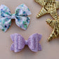 Lavender Fresh Cut Floral Bow Bundle