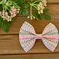 Sweet Nordic Reindeer Baby Kate Bow