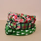 Christmas Velvet Top Knot Headbands