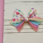 Watercolor Valentine Cora Bow