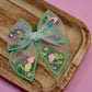 Lucky Charms Small Remi Shaker Bow (ALLIGATOR CLIP ONLY)
