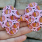 Pretty Pink Pumpkins Medium Maggie Bow
