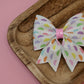 Pastel Umbrellas Maizie Bow