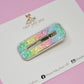 Pastel Rainbow Ombré Luxe Clip